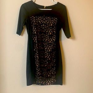 Black Gold Dress